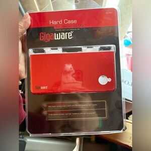 Gigaware Red Hard Case for Nintendo DSi